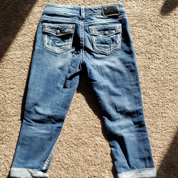 Silver Capris - Picture 2 of 3